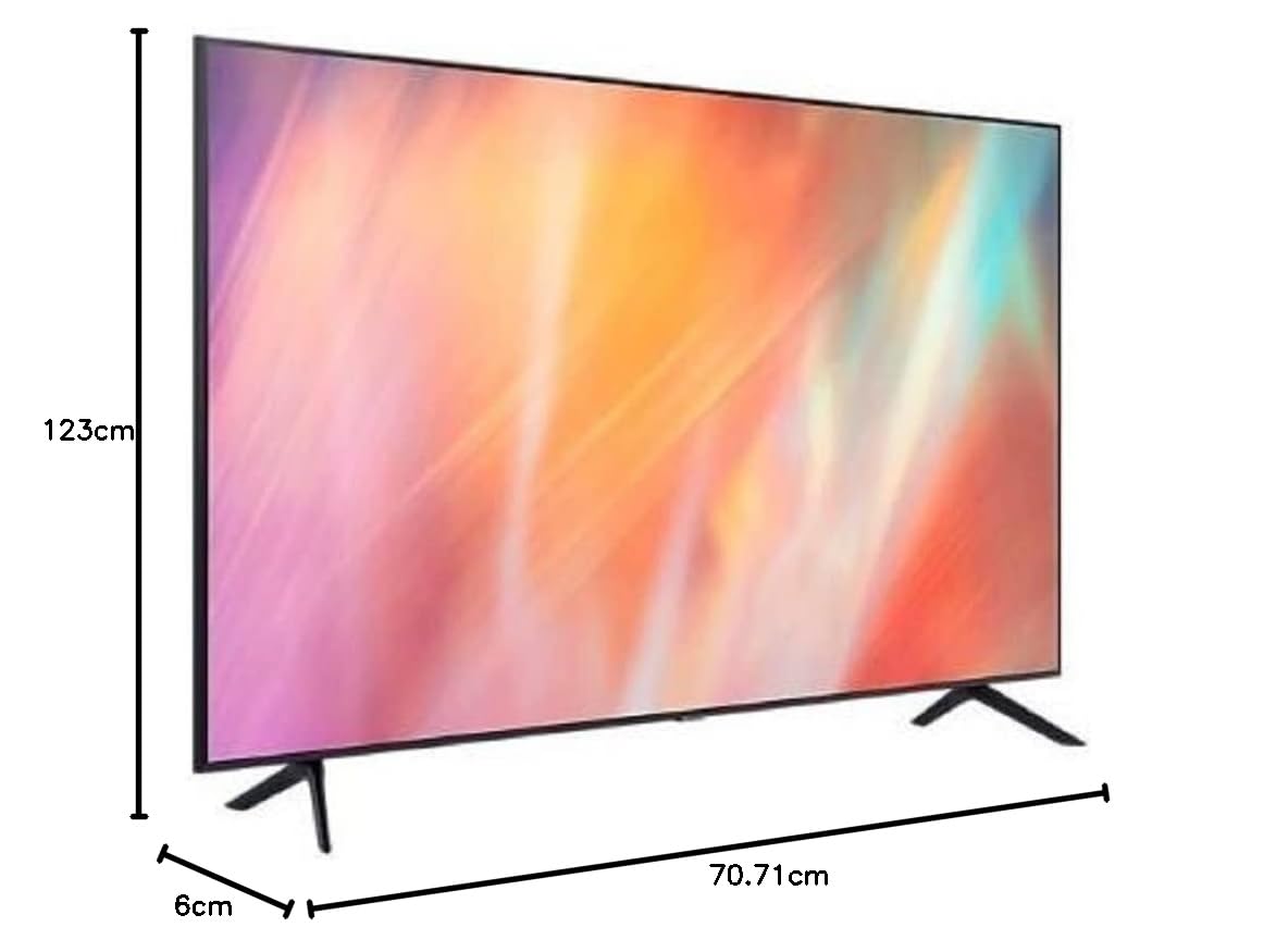 SAMSUNG TELEVISOR UE55AU7172U 55" CRYSTAL UHD 4K WIFI SMART GRIS HDMI USB