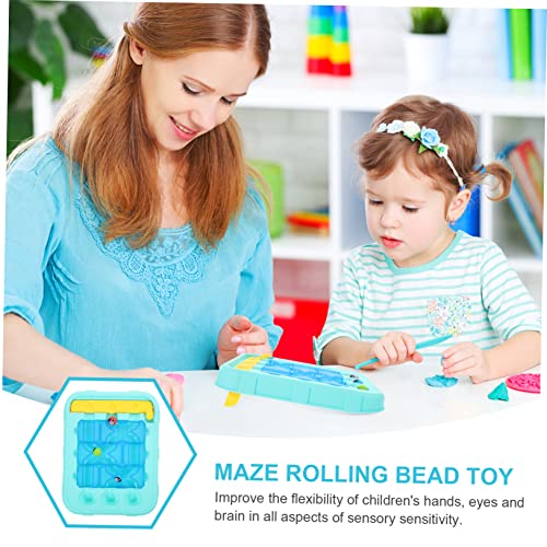 Toyvian 4 Pcs Brinquedo do labirinto de esferas quebra-cabeças infantis labirinto rolante Brinquedos