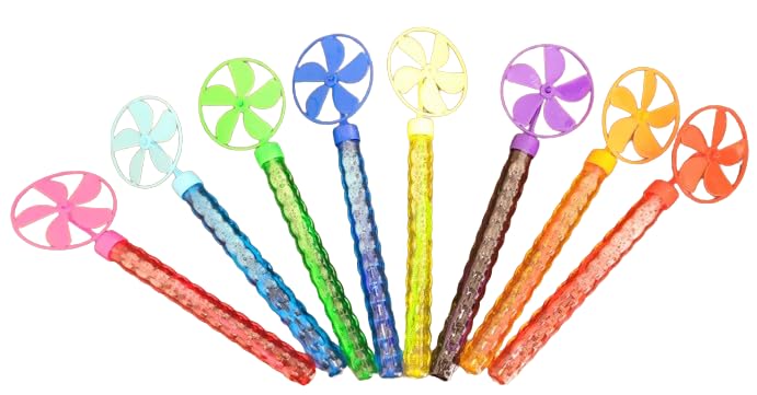 Harsh PLAST Sword Bubble Stick Big Bubble Wand Bulk with Bubbles Refill Solution Toys for Carnival Christmas Fiesta Easter Basket Goodie Bag Stuffers Birthday Gifts Supplies (15)