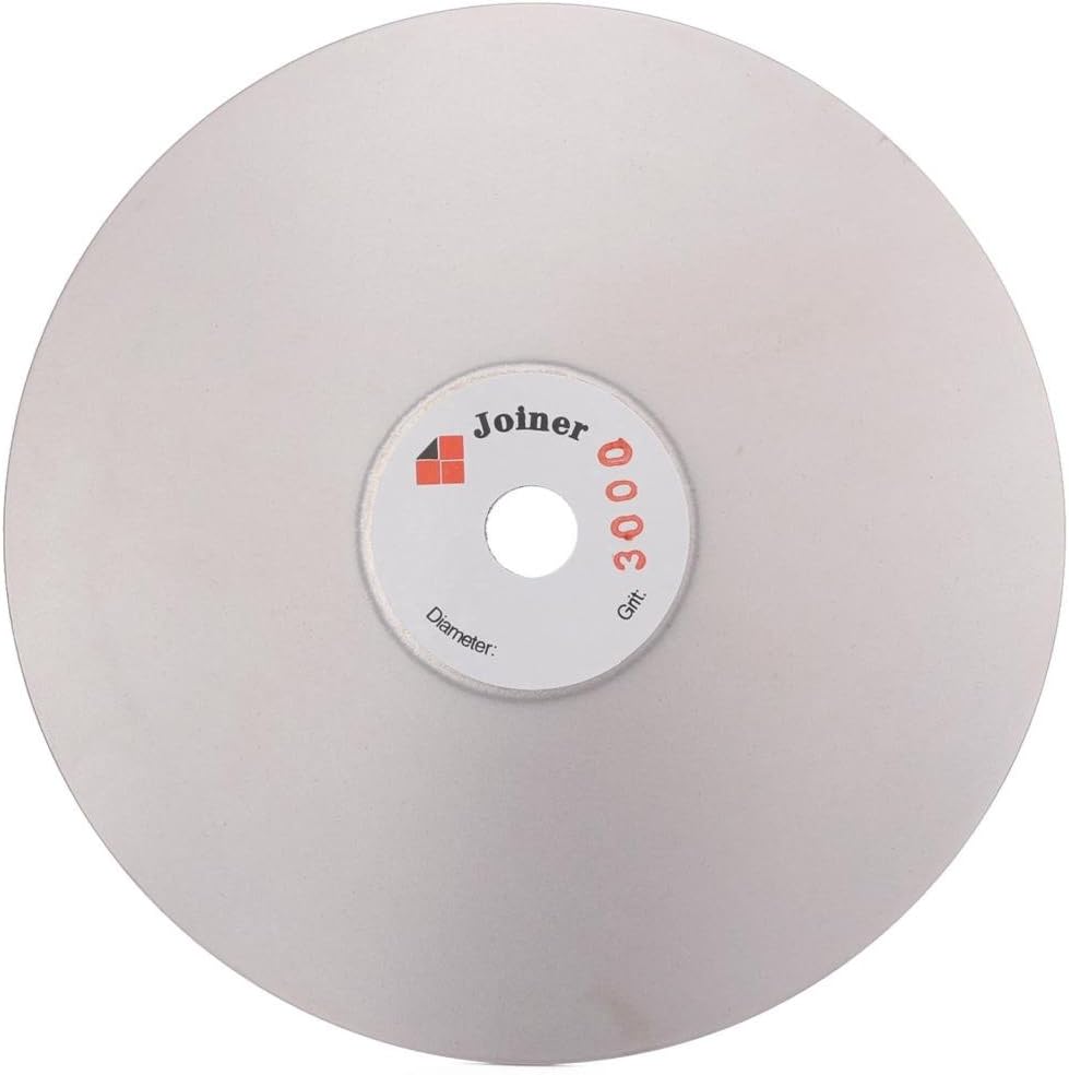 6" inch 150 mm Grit 3000 Diamond Grinding Disc Abrasive Wheel Coated Flat Lap Disk Jewelry Tools for Gemstone Glass Rock Ceramics