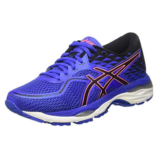Asics T7B8N4890, Zapatillas de Running Mujer, Morado (Blue Purple/Black/Flash Coral), 38 EU