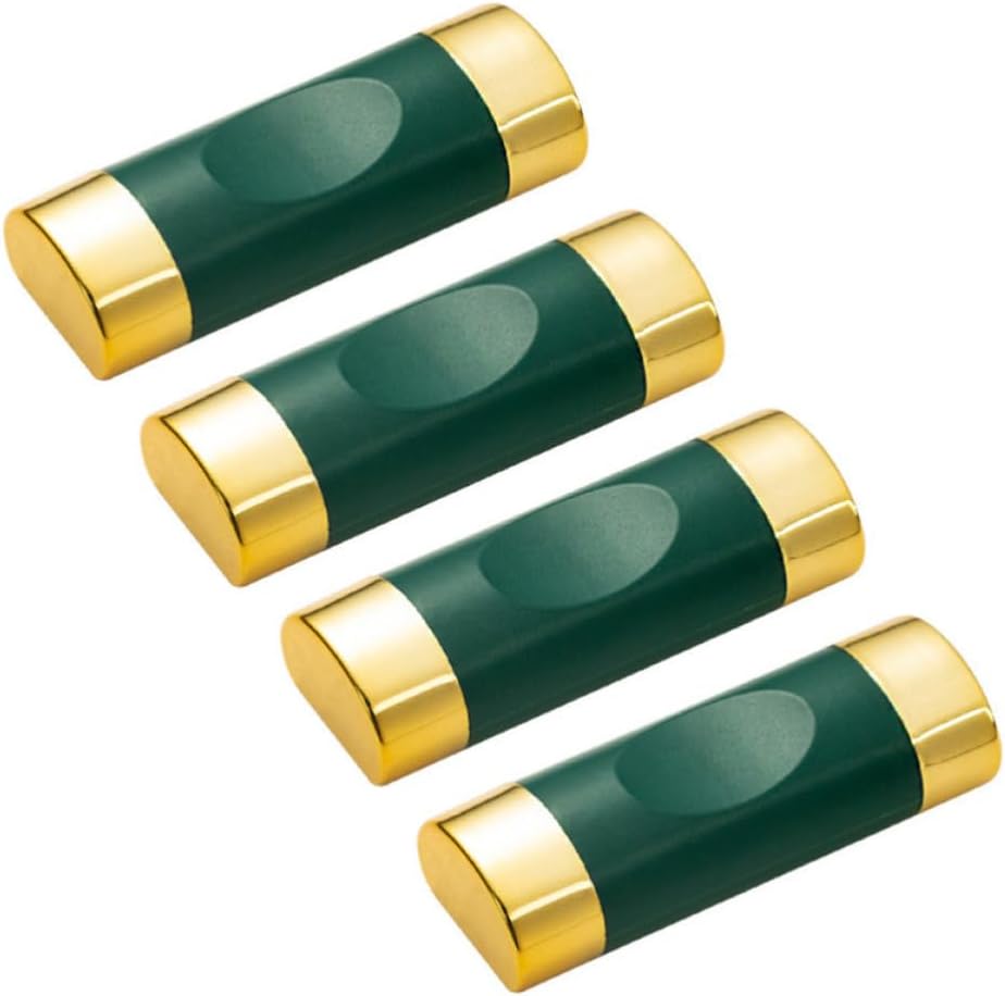 4pcs Green Chopstick Rest Rack for Restaurant Service, Compact Storage