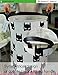 LANGYASHAN Laundry Basket Canvas Fabric Collapsible Organizer Basket for Storage Bin Toy Bins Gift Baskets Bedroom Clothes Children Nursery Hamper (Bat)