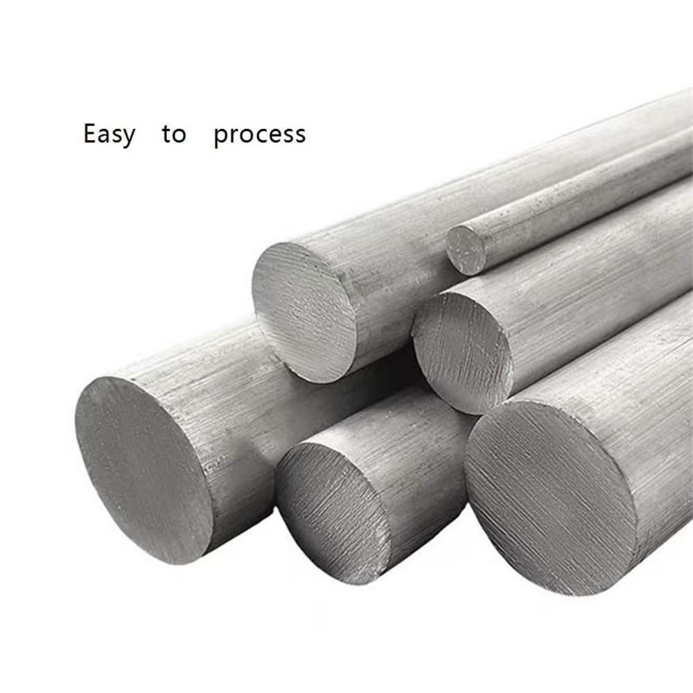 Pręty okrągłe ze stopu aluminium 7075 2 sztuki, pręty metalowe o średnicy 5-18 mm i długości 400/500 mm(8x500mm)