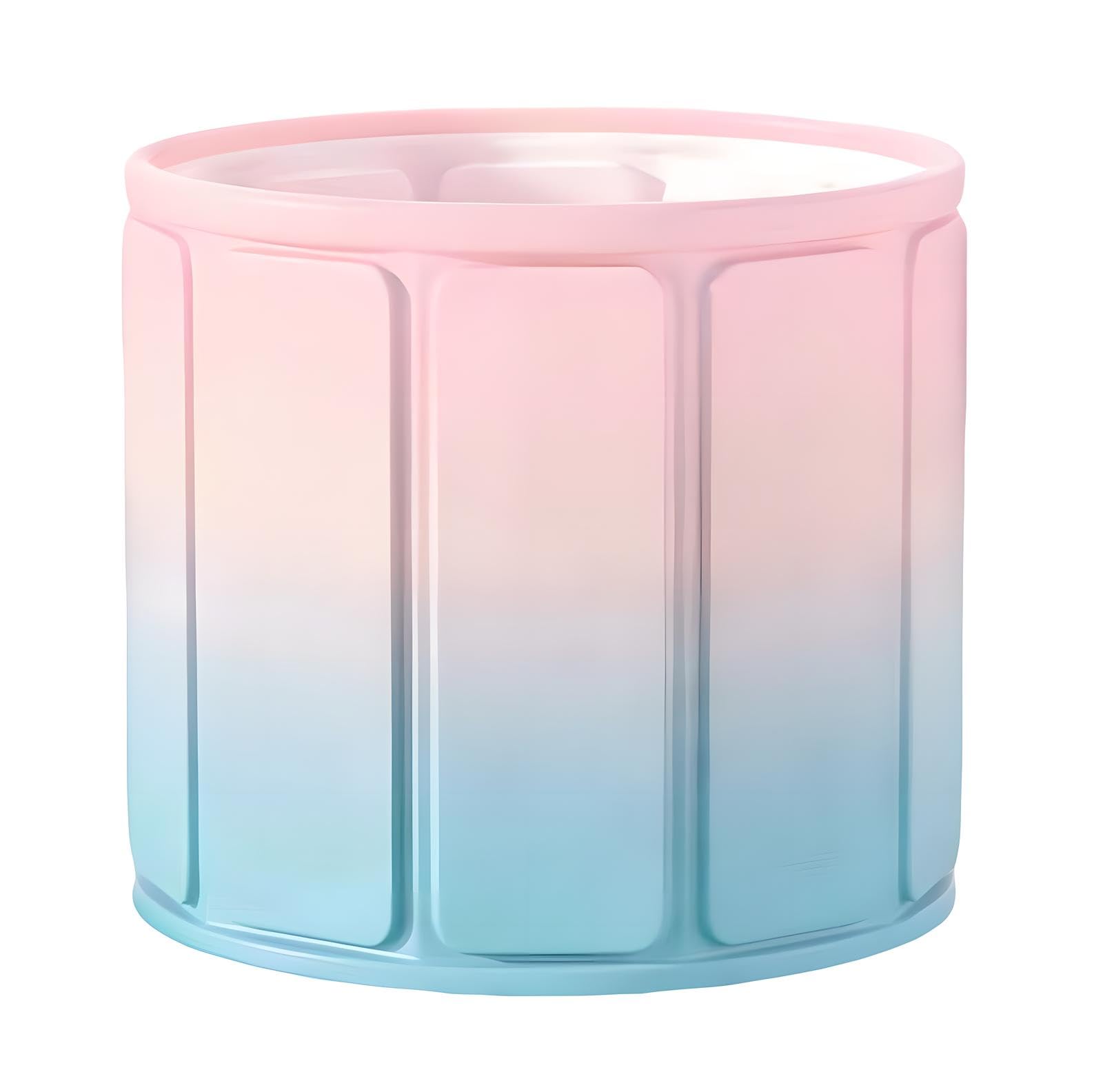 Baignoire pliable portable Simcat 70cm pour douche spa chaud et bain de glace rose