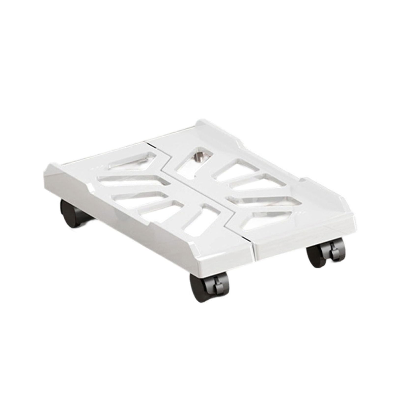 Computer Tower Stand Metal Rolling Holder Adjustable Mobile CPU Under Desk Towers Stand for Most Adjustable Computer Tower Host Mount