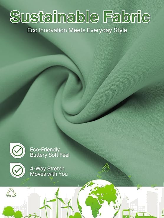 Sunzel Sustainable Butt Lifting Leggings for Women, No Front Seam High Waist Tummy Control Booty Sculpting Workout Yoga Pants - Image 3