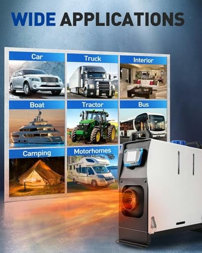 Chauffage de stationnement diesel 12V 8KW pour rester au chaud en camion en hiver