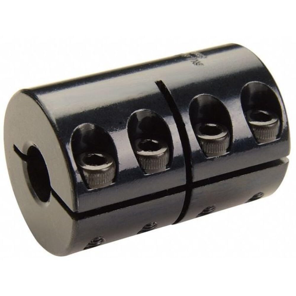 Rigid Shaft Coupling,Clamp,13/16" L