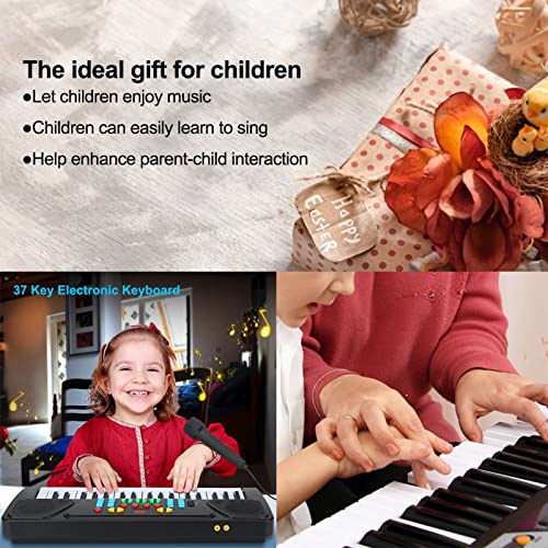 Clavier électronique Multifonctionnel à 37 Touches, Clavier électronique pour Enfants avec Microphone, Clavier de Piano… - Les Beatles, Paul McCartney, John Lennon, RIngo Starr, George Harrison Clavier électronique Multifonctionnel à 37 Touches, Clavier électronique pour Enfants avec Microphone, Clavier de Piano… – Image 3