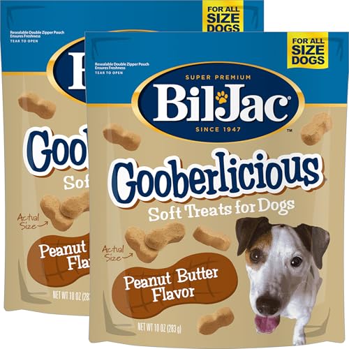 Bil-Jac Gooberlicious Soft Treats Peanut Butter