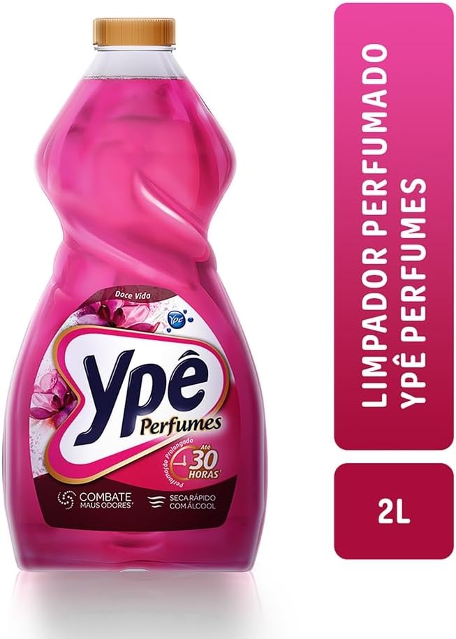 Ypê Limpador Perfumado Premium Doce Vida 2L -Até 30 Horas de Perfumação