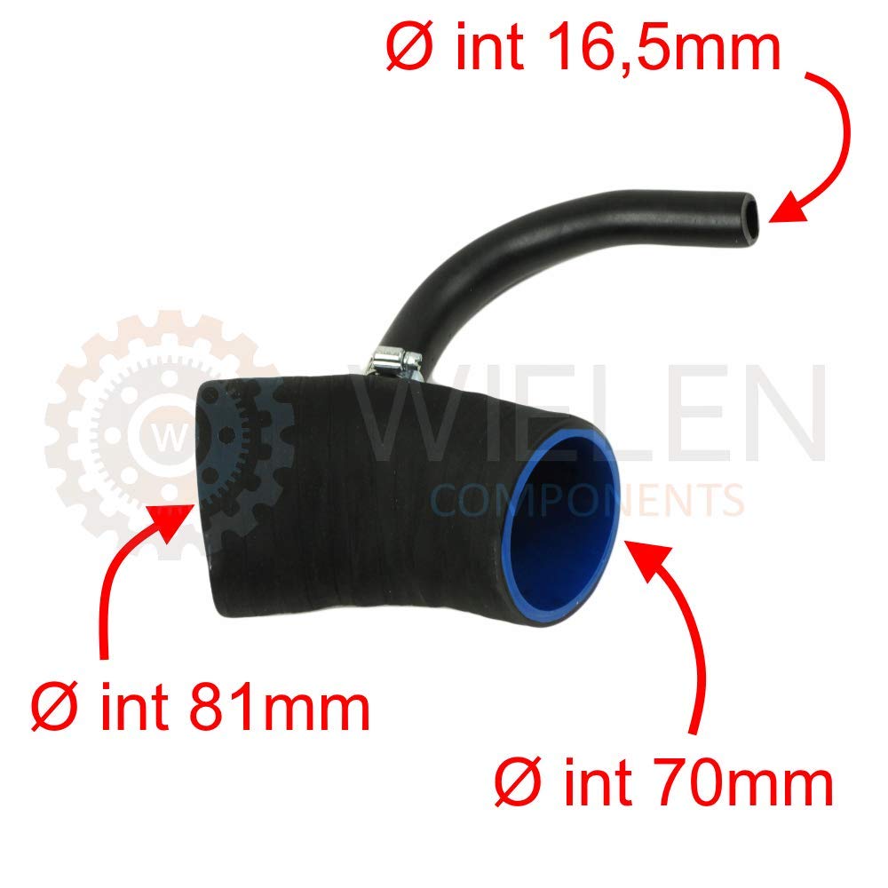 TUBO INTERCOOLER COMPATIBILE CON FILTRO ARIA FIAT BRAVA BRAVO I COUPE MAREA LANCIA DEDRA 1.8 2.0 46419786