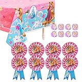 Disney Tangled Party Favors Decorations Ultimate Bundle - 17 Pc Tangled Supplies for Birthday with...