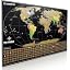 Black World Map