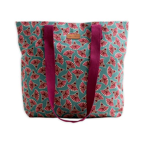 Maison d' Hermine 100% Cotton Canvas Tote Bag Reusable Shoulder Grocery Bag