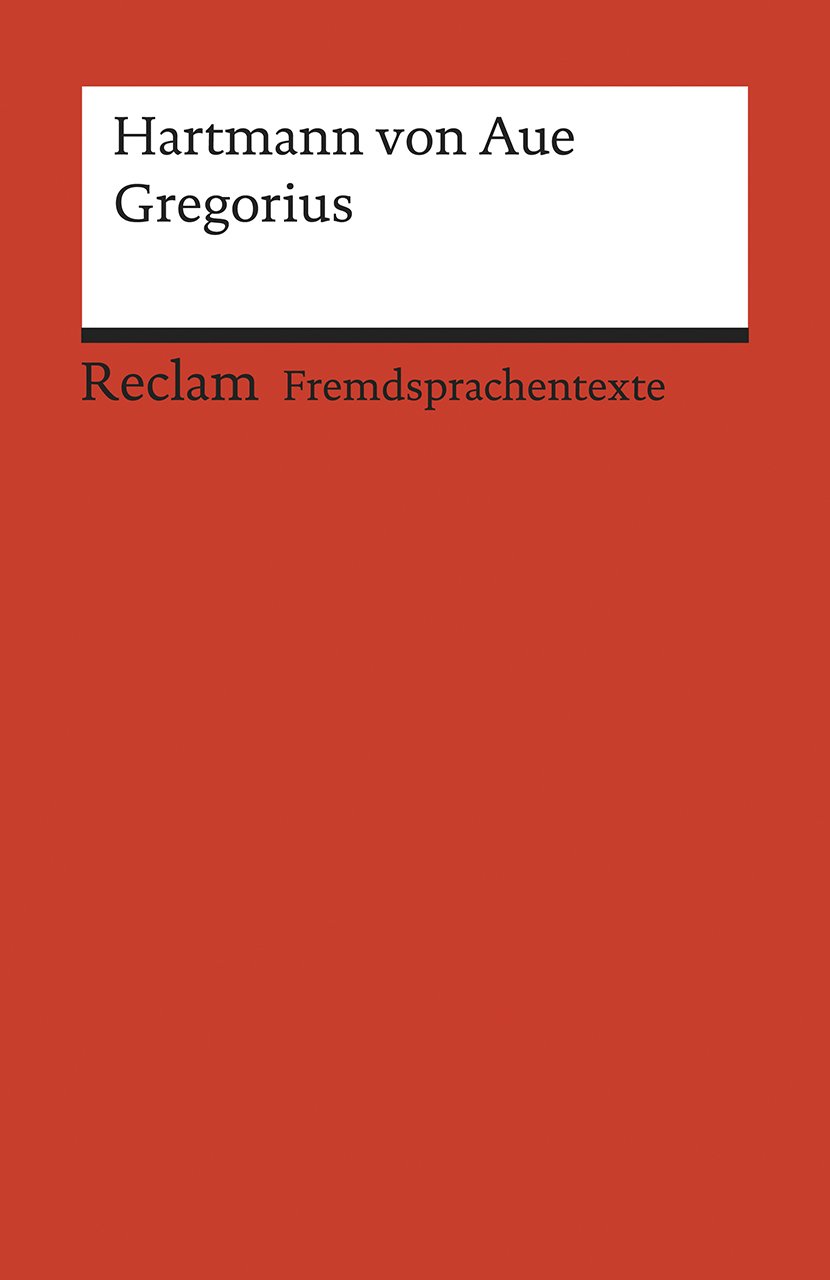 Gregorius: Hartmann von Aue: 9783150199312: Amazon.com: Books