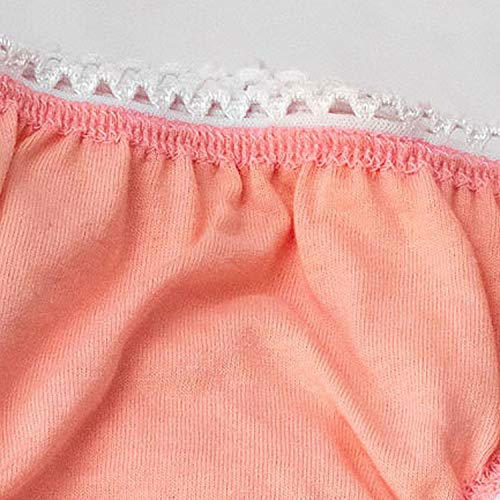 Kit 3 Peças Calcinhas Bebê e Infantil Malha Algodão Antialérgicas Azul Petróleo, Palha e Salmão