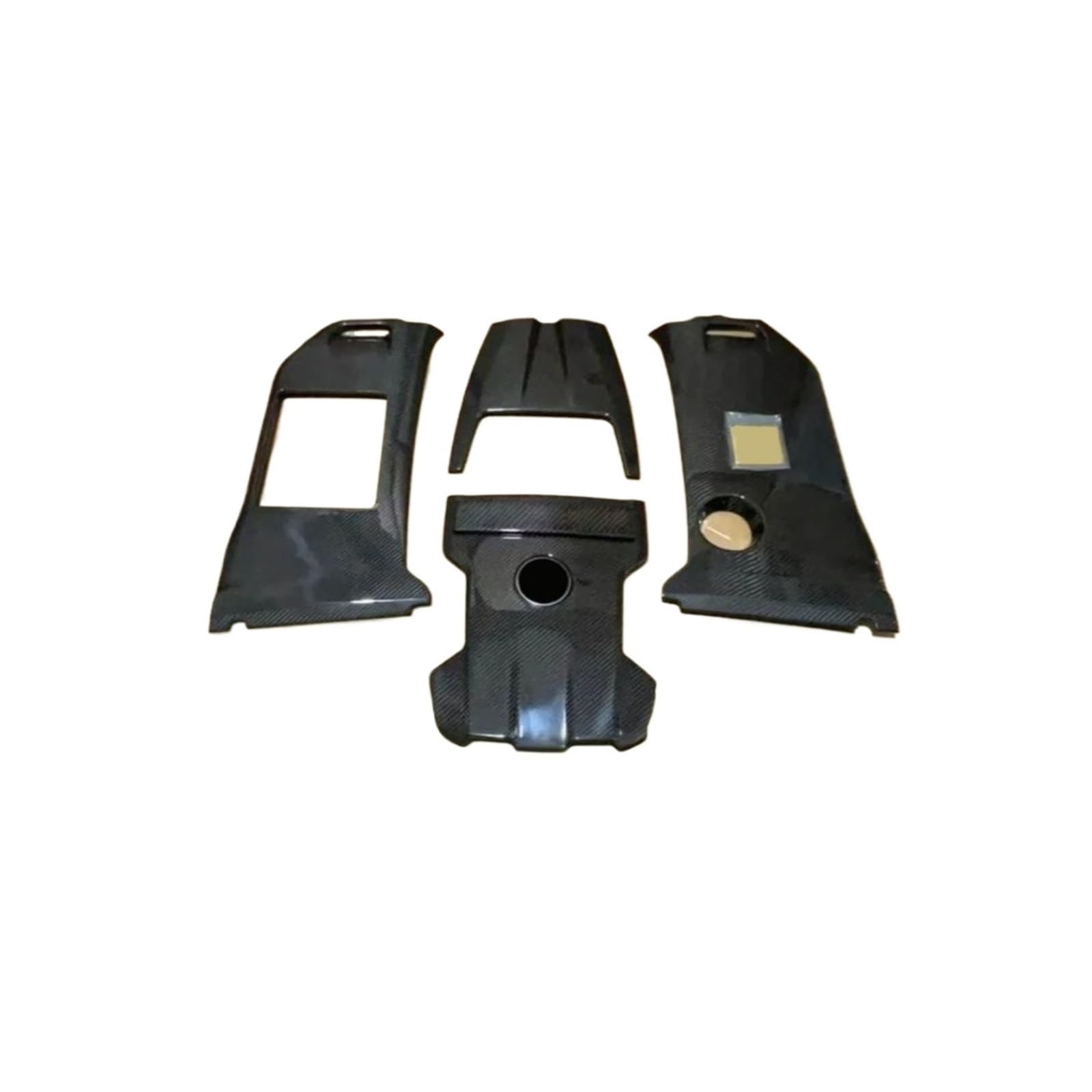 QBKGMEWCA Hood Cover Trim RocketStyle Engine Bonnet Body Kit Compatible for Benz G Class W463 W464 E63S G63 S63 Compatible for Brabus G800 G900 Dry Carbon Fiber(Type1)