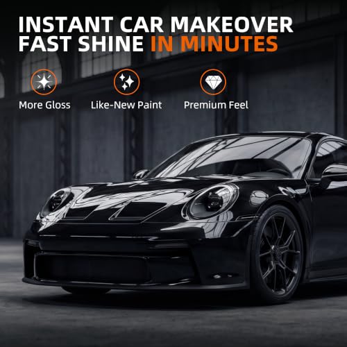 Image of Ceramic Coating for Cars - Quick Effect Spray Coating, Extremely Hydrophobic Car Spray Coating, Easy to Use Coating for Paint Polish & Shine - 2 Pack for Car /Truck /RV /Motorcycle