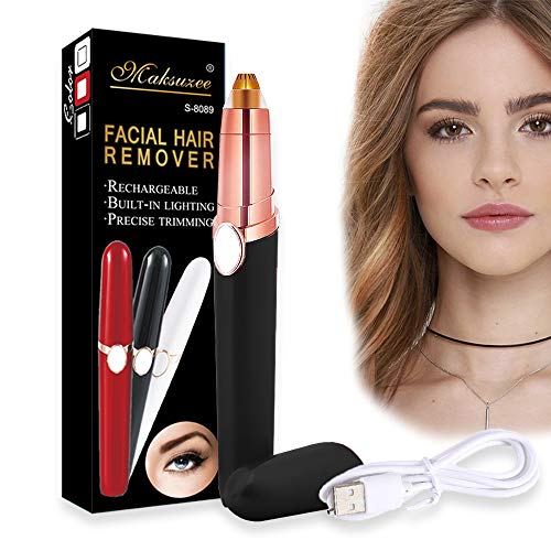 Eyebrow Hair Remover Painless-Precision Eyebrow Trimmer Eyebrow Razor Tool For Face Lips Nose Facial Hair Removal for Men Women