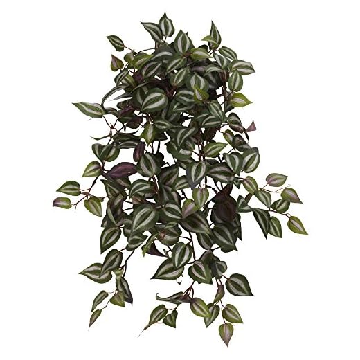 Set of 4 Wandering Jew Artificial Plants