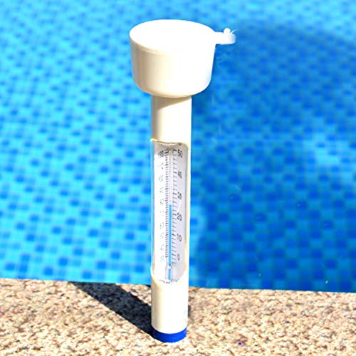 Termômetro para piscina flutuante Termômetros de temperatura da água com cordas para piscinas intern