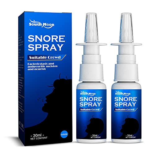 HerbSleep Anti Snoring Spray, Herb Sleep Anti Snoring Spray, South Moon Anti Snoring Spray for Women & Men, Herbal Anti-snoring Spray for Nose and Mouth, Snoring Solution, 30ml (2Bottles)