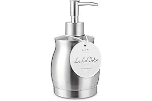 Stainless Steel Countertop Soap Dispenser for Kitchen Sink