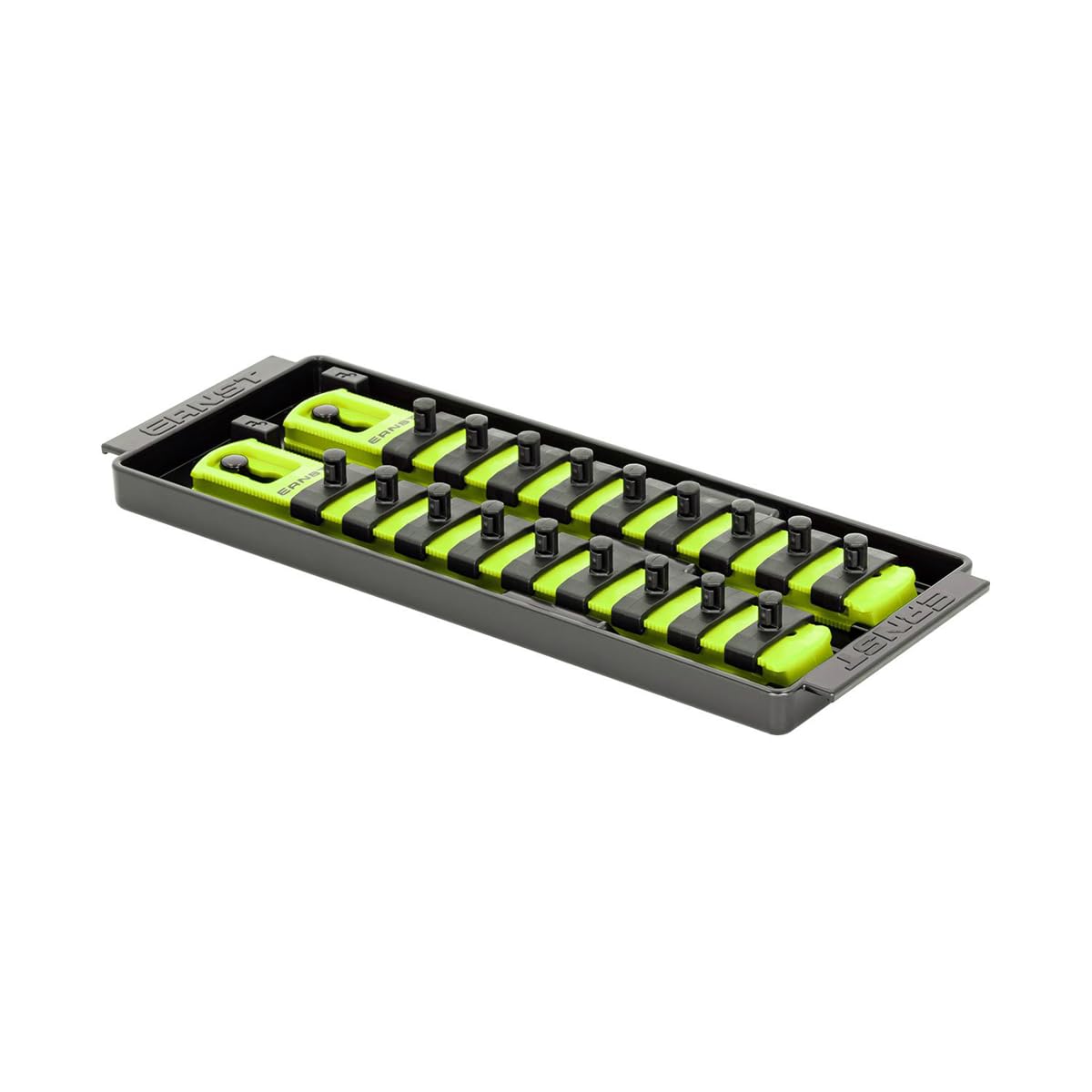 Bandeja de enchufes de 2 rieles Ernst HI-VIZ para no perder nunca más tus vasos de 1/4