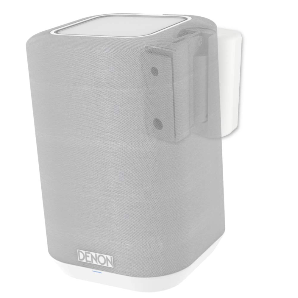 Cavus CMDH150W Support mural pivotant et inclinable pour haut-parleur intelligent Denon Home 150 - Facile à suspendre - Support inclus - Blanc