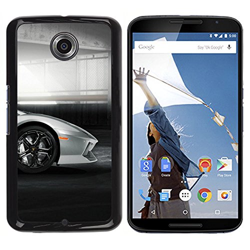 Coque Nexus 6 Rossignol XPTECH avec finition argentée voiture en plastique léger