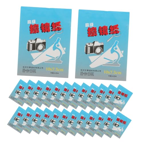 OSOLADY 1000枚 別包装レンズクリーニングワイプ 高性能超微細繊維使用 カメラレンズ 顕微鏡 眼鏡対応 携帯便利なスクリーン 光学ガラス用清
