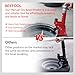 BESTOOL Manual Tire Bead Breaker Tool Adjustable Hammer Tires Changer for ATV Tire Operation, Include tire Rim clamp