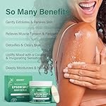 Eucalyptus Epsom Salt Body Scrub,Exfoliating detox body scrub,Relax & Relief with Eucalyptus & Spearmint Essential Oils, Deeply Nourishes for Smooth, Radiant Skin,Relaxation Spa Gifts - Image 2