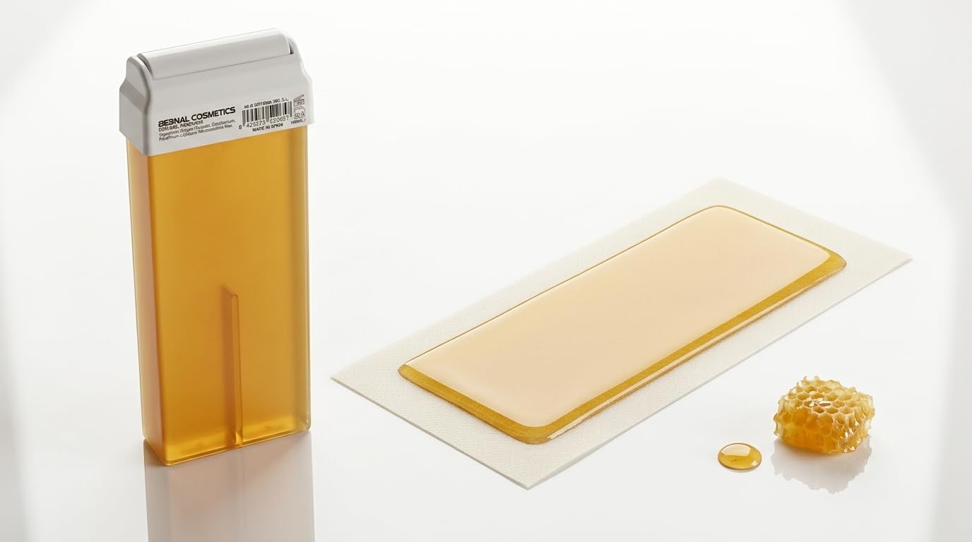 12 cartucce di cera depilatoria Roll On da 100 ml Miele | Pack 12 x Roll-on cera per depilazione