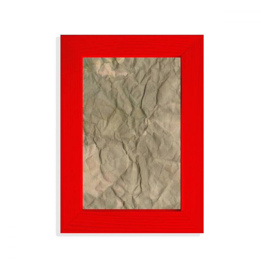 Cadre photo rouge texturé pour donner du relief à vos murs blancs