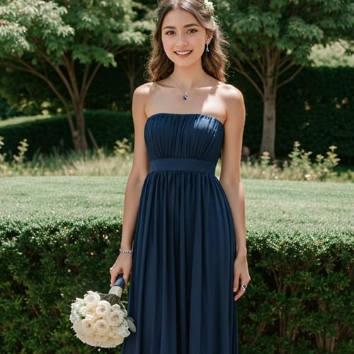 BriLove Jewelry Set for Bride, Sparkling Water Drop Cubic Zirconia Crystal Pendant Necklace Leverback Earrings Tennis Bracelet Adjustable Ring Gift for Wedding/Birthday/Mother's Day/Christmas3