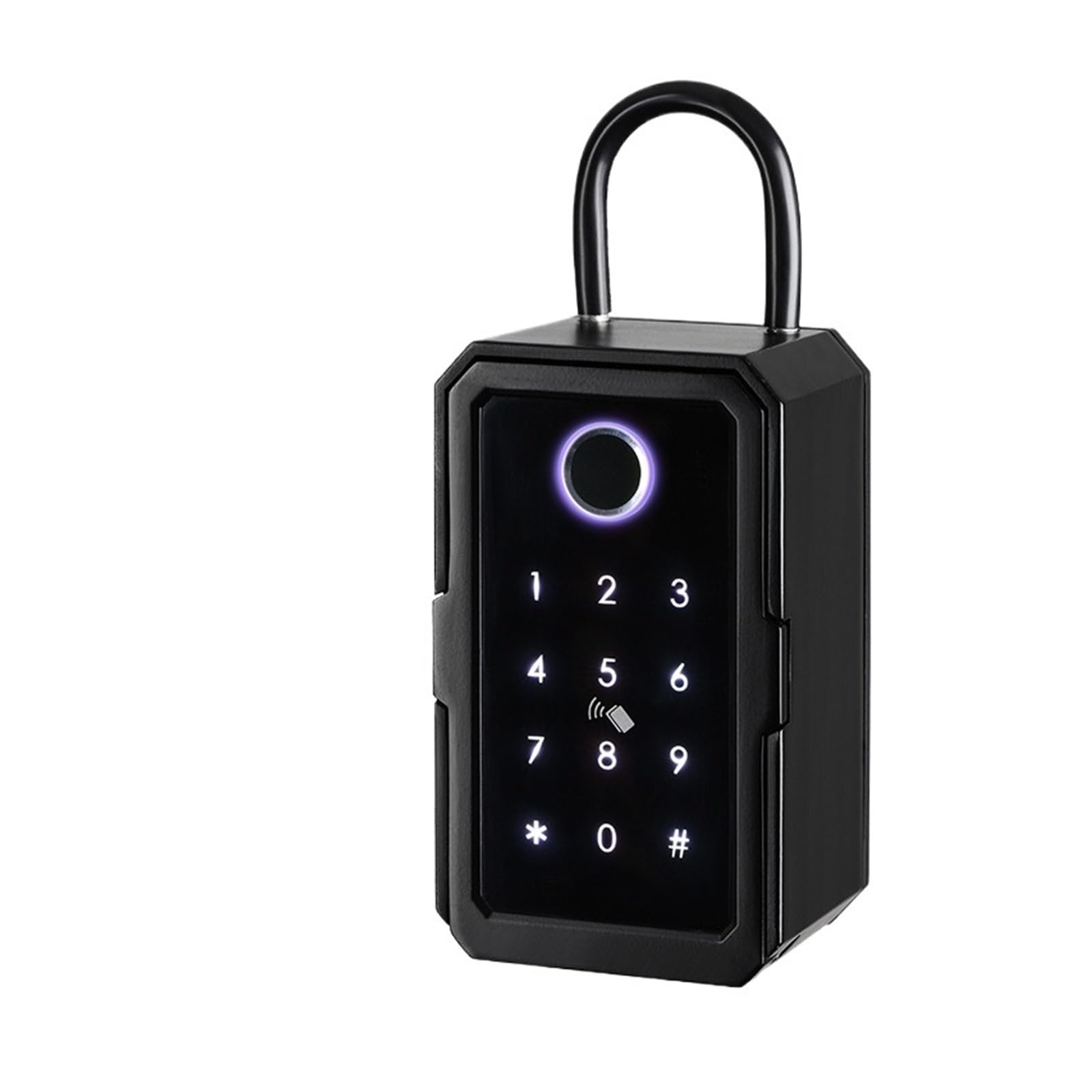 WiFi Security Boxes Password Smart Fingerprint Digital Electronic Portable Lock Boxes(K3-TY)