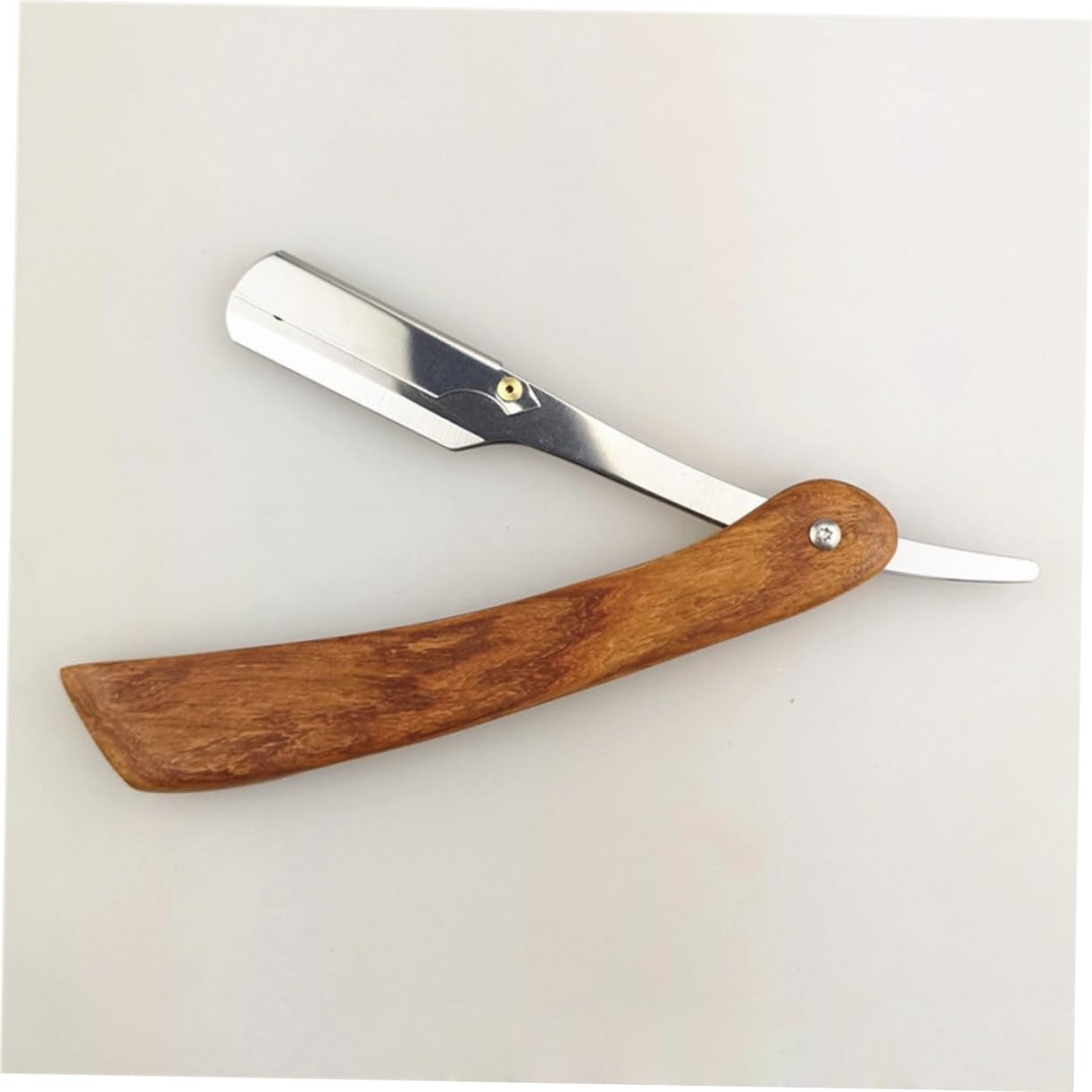 NOLITOY Manual Razor for Men Barber Steel Shaving Tool Perfect for Beard Sideburns Short Fine Hair Built-in Guard for