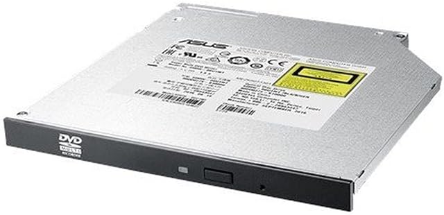 ASUS SDRW-08U1MT internal slim 8X DVD writer(BULK), 9.5 mm with bezel, M-DISC support, E-Green, E-Media
