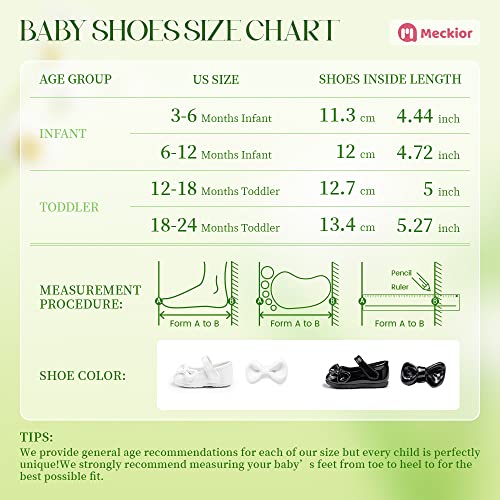 image for Meckior Infant Baby Boys Girls Classic PU Leather Wedding Dress Shoes 