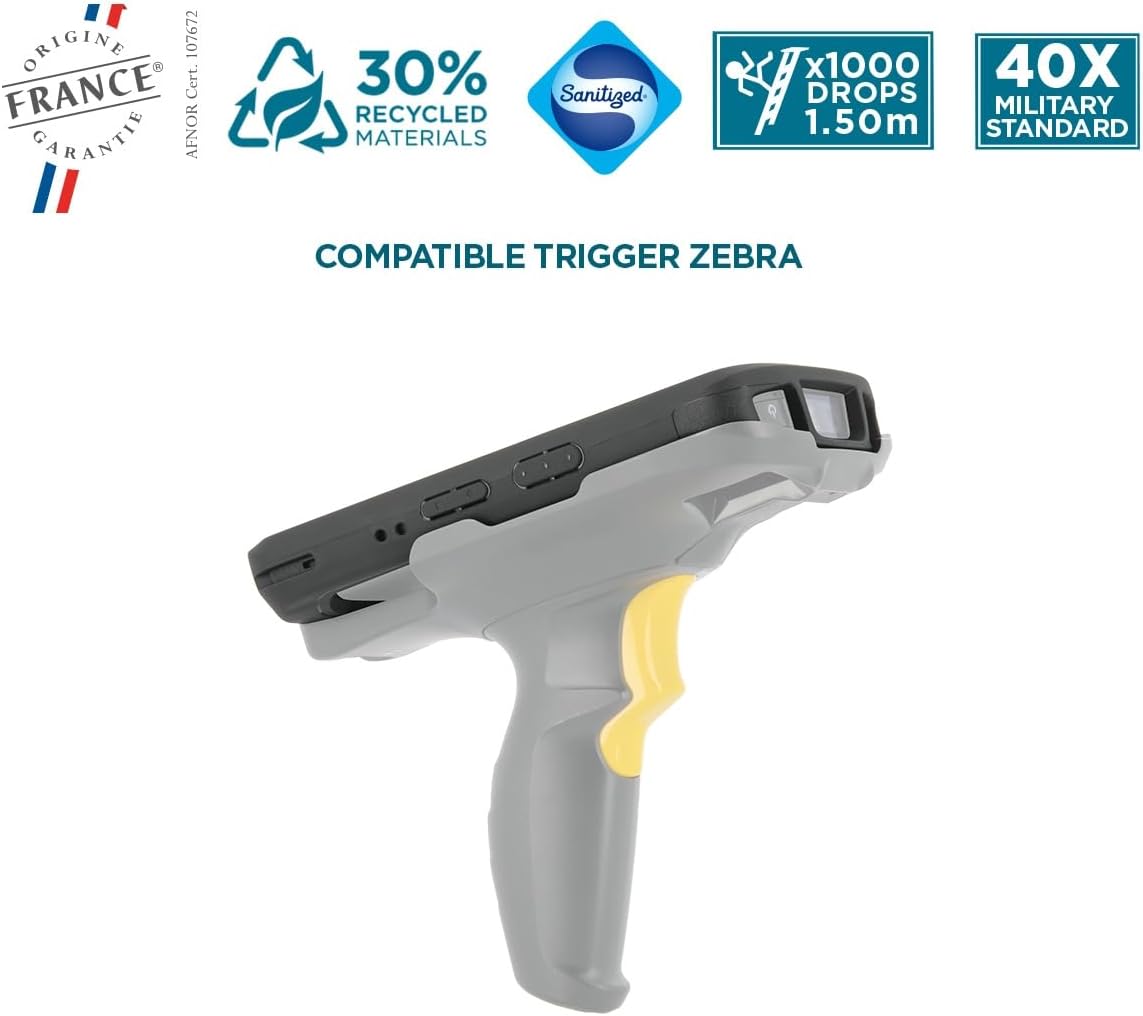MOBILIS Rugged Case for Zebra TC53 - TC58 - FR55 Mobile Computer (Trigger)