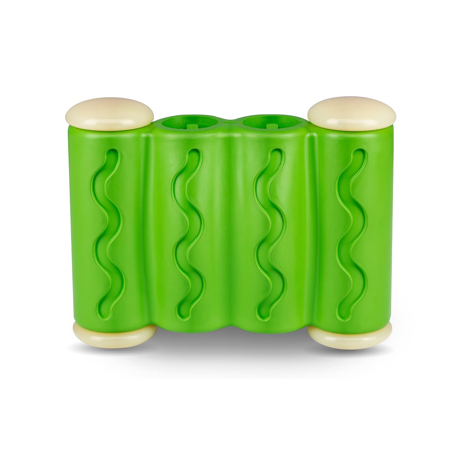 PetSafe Ribinator - Juguete con Golosinas, Juguete Interactivo y Resistente para Perros con Mordedura Fuerte – L, Grande