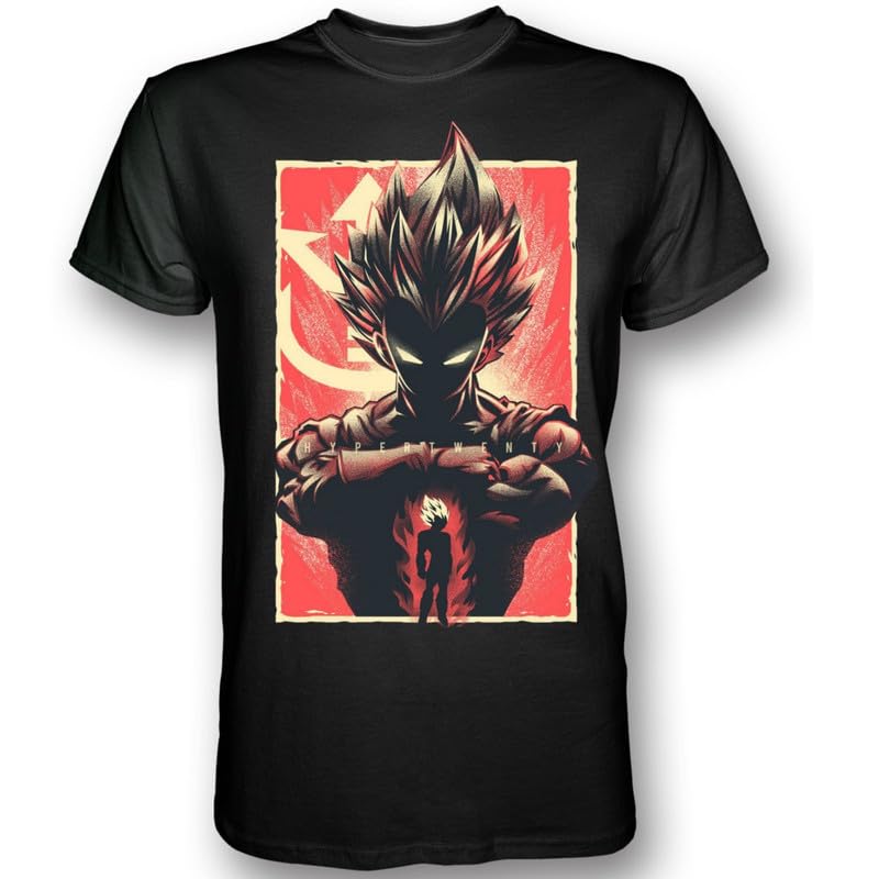 DigiProwAngry Goku Tshirt Design Tshirt 100% Cotton T-Shirt |Tshirt for Boys 13-15 Years Black
