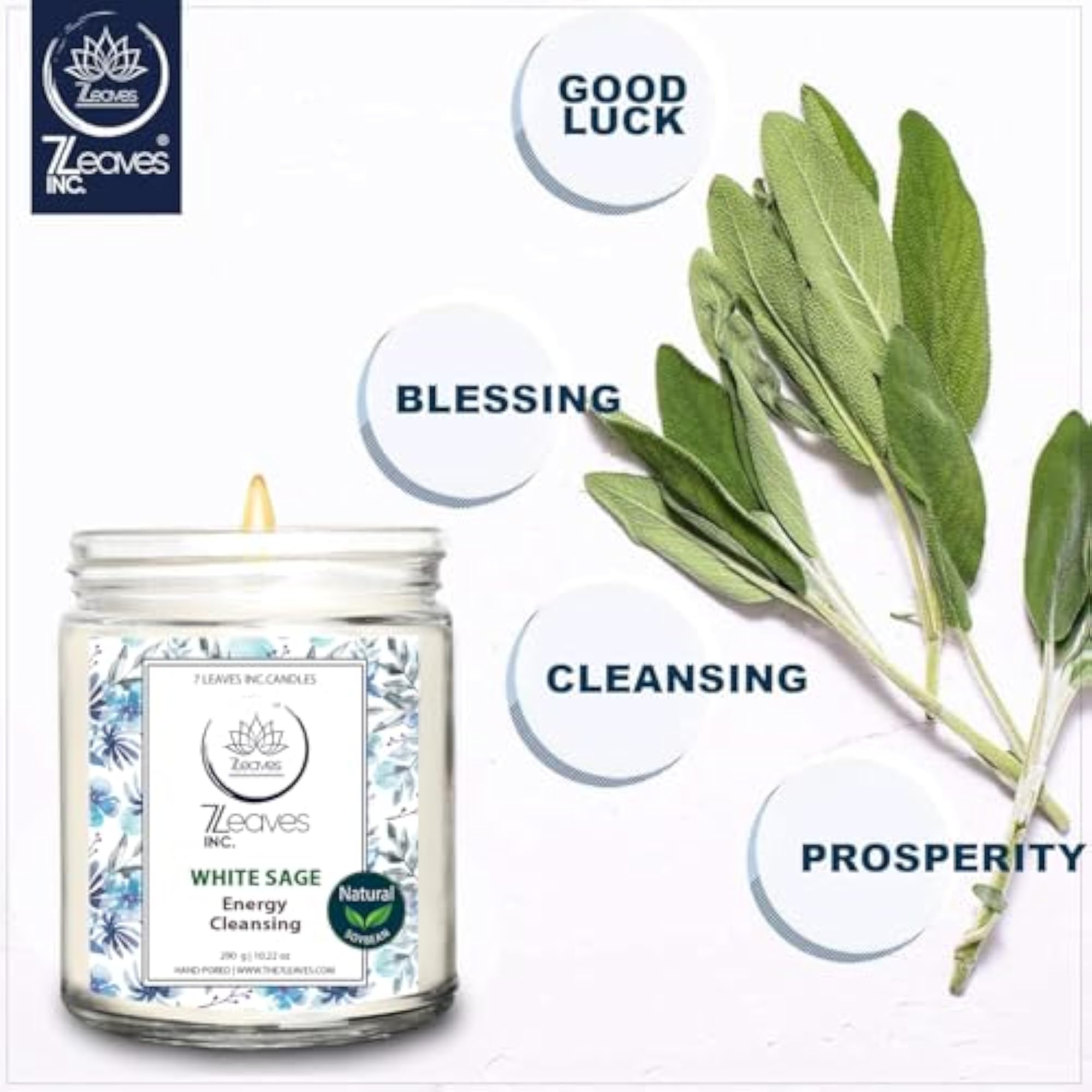 INC Sage Candle, Love & Positivity Ritual