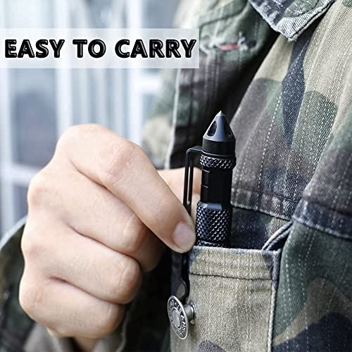 Tungsten Steel Tactical Pen For Glass Breaker Mutifunction Defense Pen (2 Pack) #TOP5