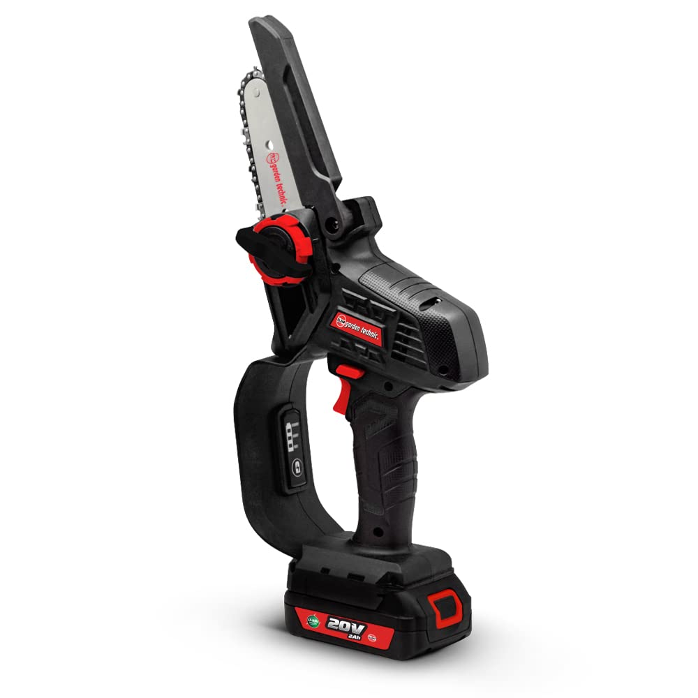 Tronçonneuse portative rechargeable 20V - Livrée avec batterie et chargeur - Elem Garden