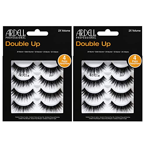 Ardell Lashes Double Up 207 4 Pairs x 2 Pack (8 Pairs)