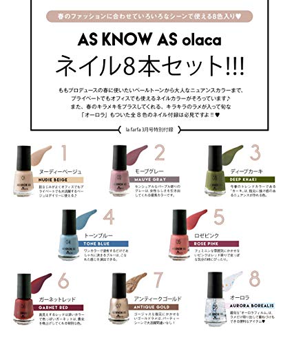 la farfa 2020年3月号 商品画像